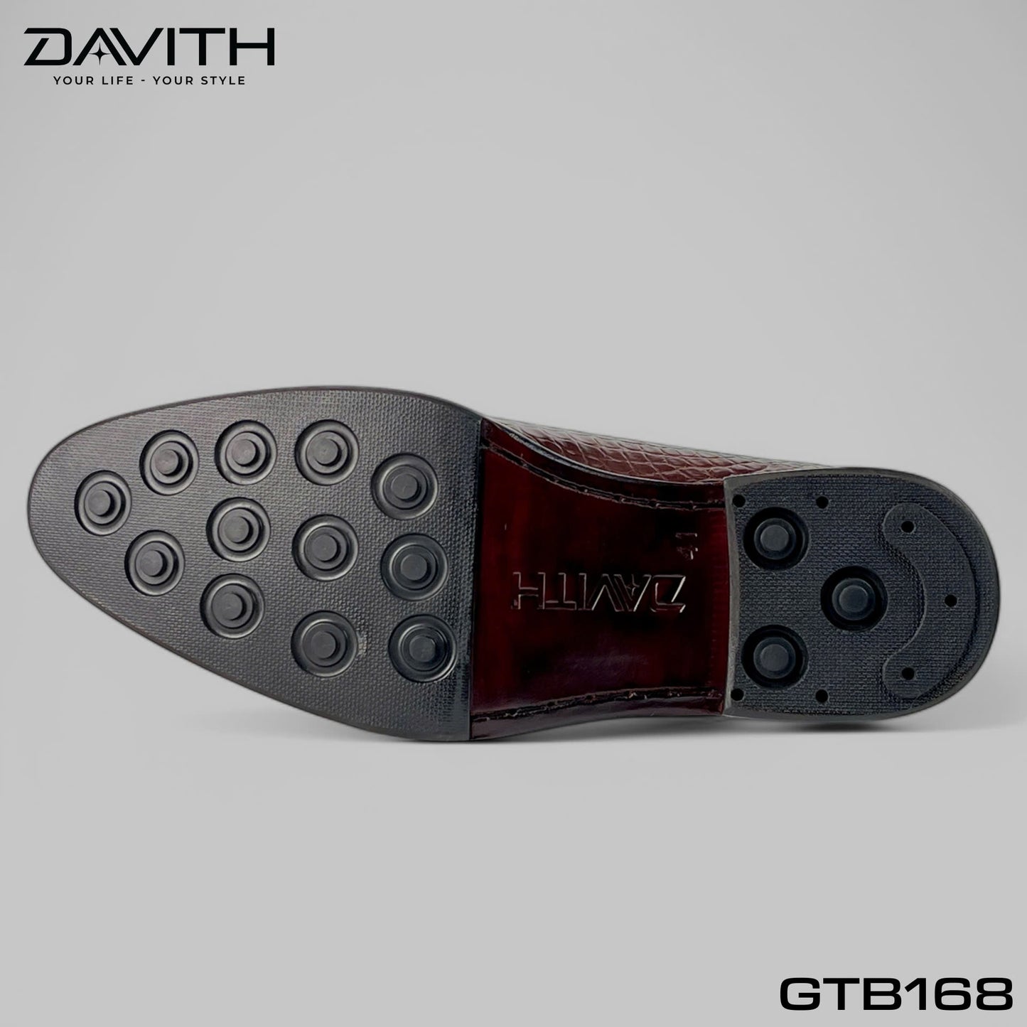 Premium Grade 1 Crocodile Belly Leather Oxford Shoes - GTB168