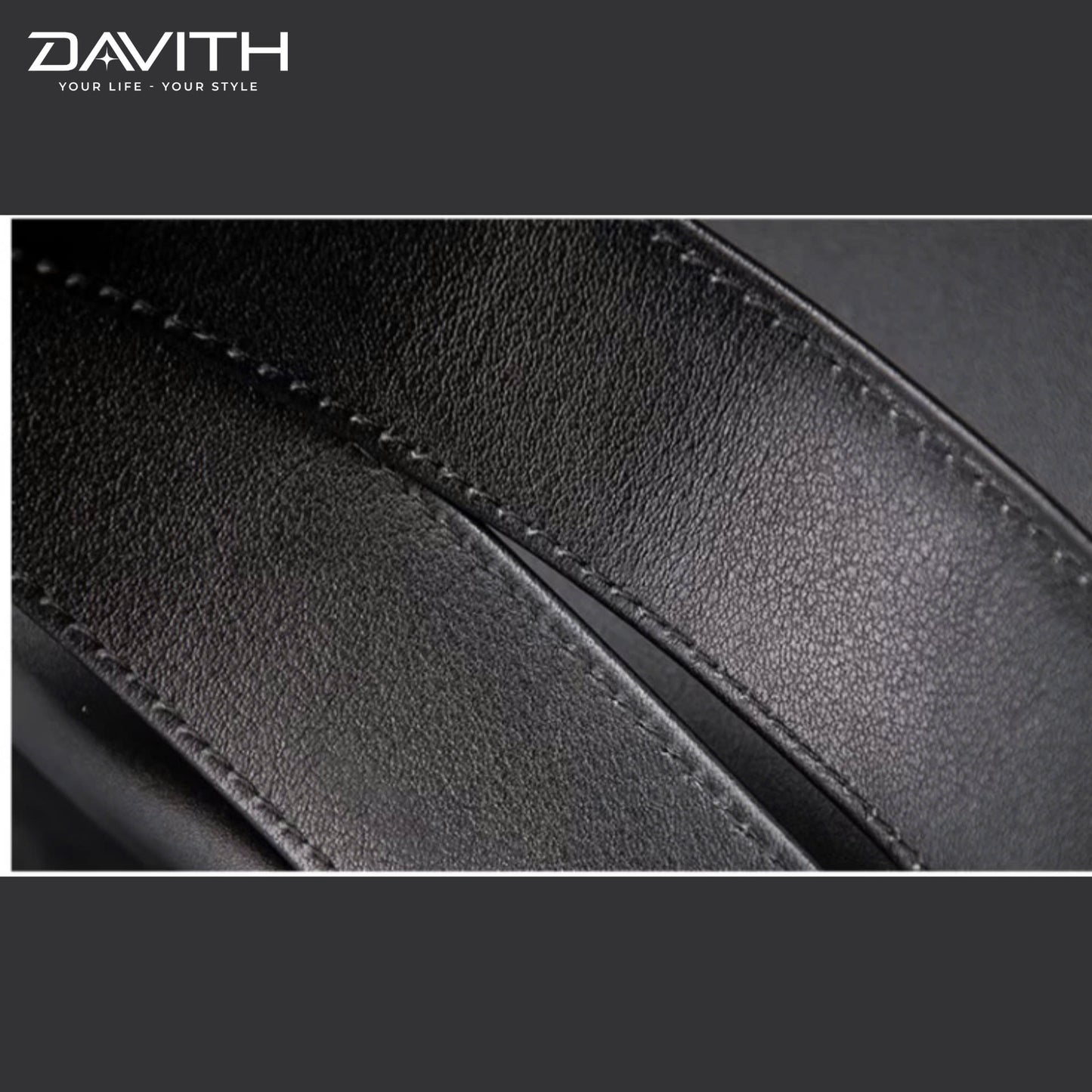 Premium Grade 1 Crocodile Hump Leather Belt - DG16