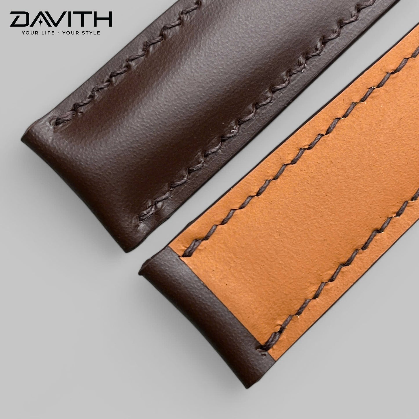 Handmade premium imported Nappa leather watch strap