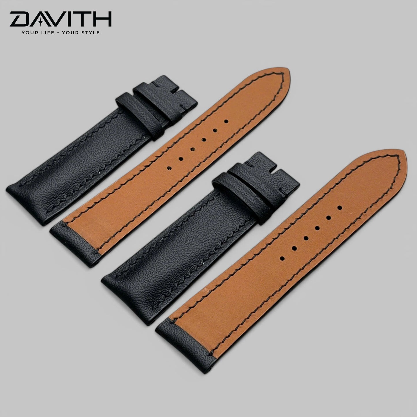 Handmade premium imported Nappa leather watch strap