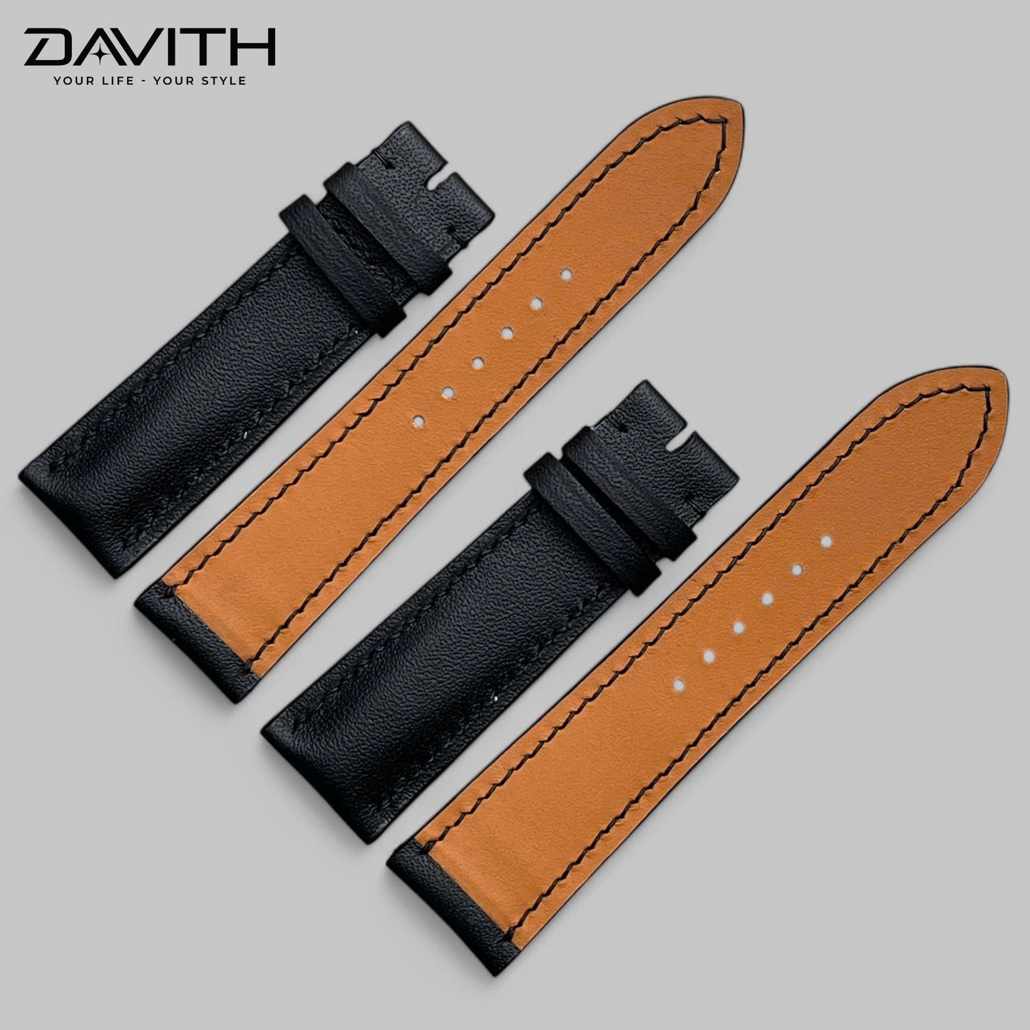Handmade premium imported Nappa leather watch strap