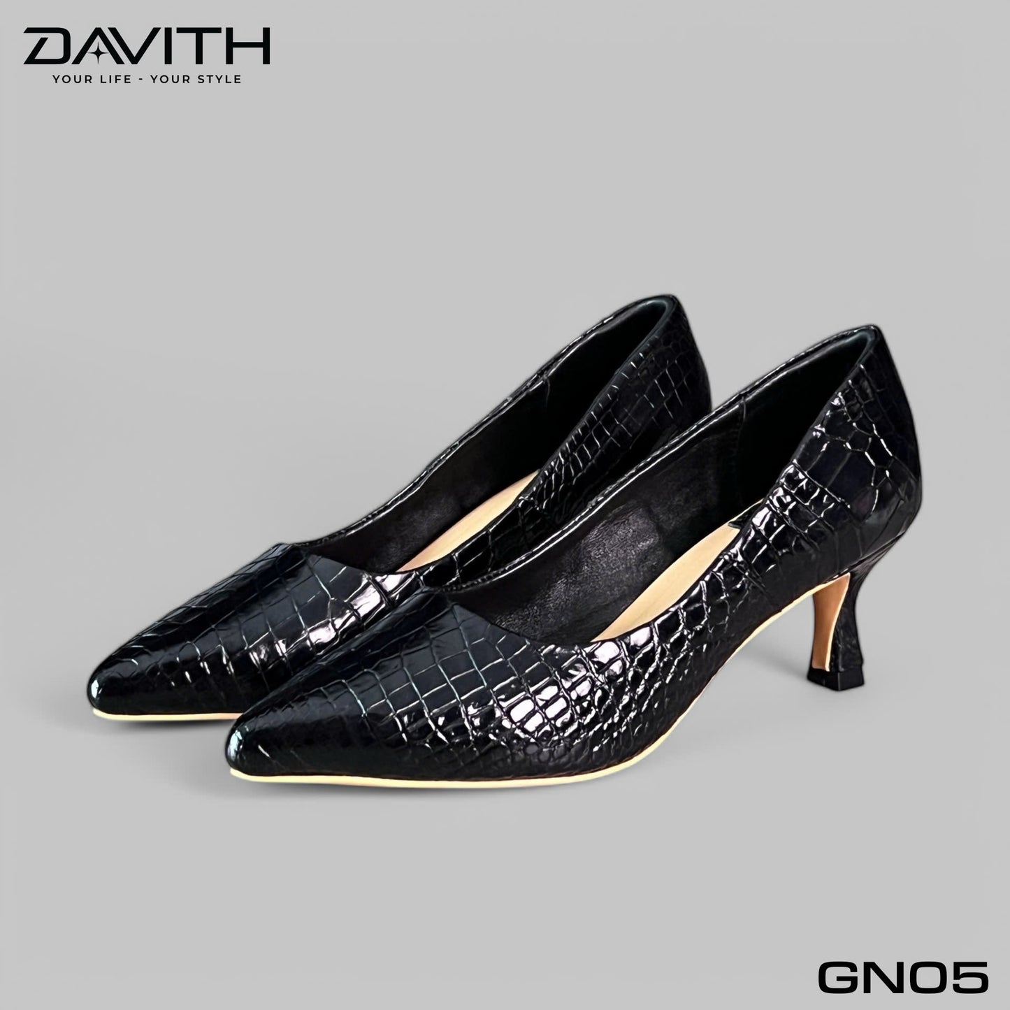 Women's Grade 1 Premium Crocodile Belly Leather Shoes - GN05