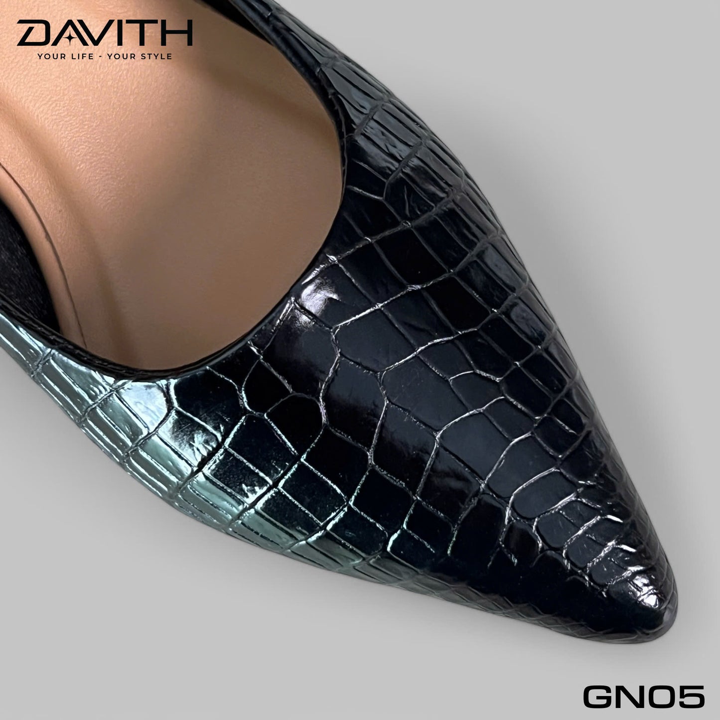 Women's Grade 1 Premium Crocodile Belly Leather Shoes - GN05