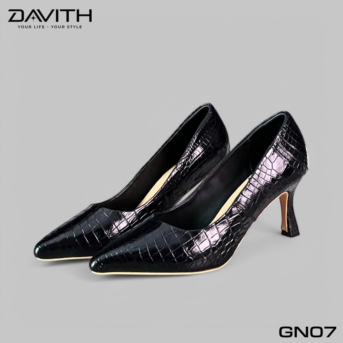 Women's Grade 1 Premium Crocodile Belly Leather Shoes - GN07