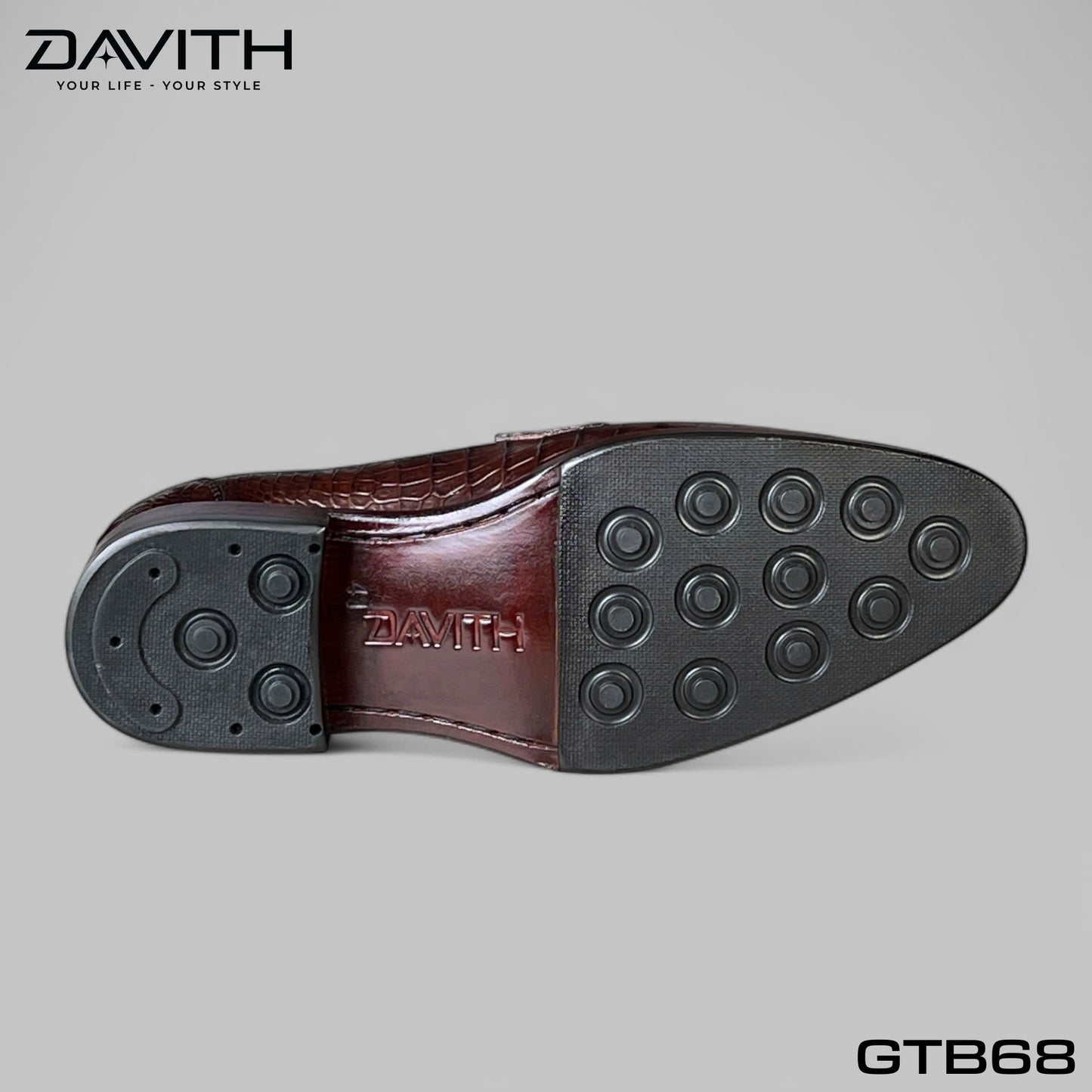 Premium Grade 1 Crocodile Belly Leather Loafer Shoes - GTB68