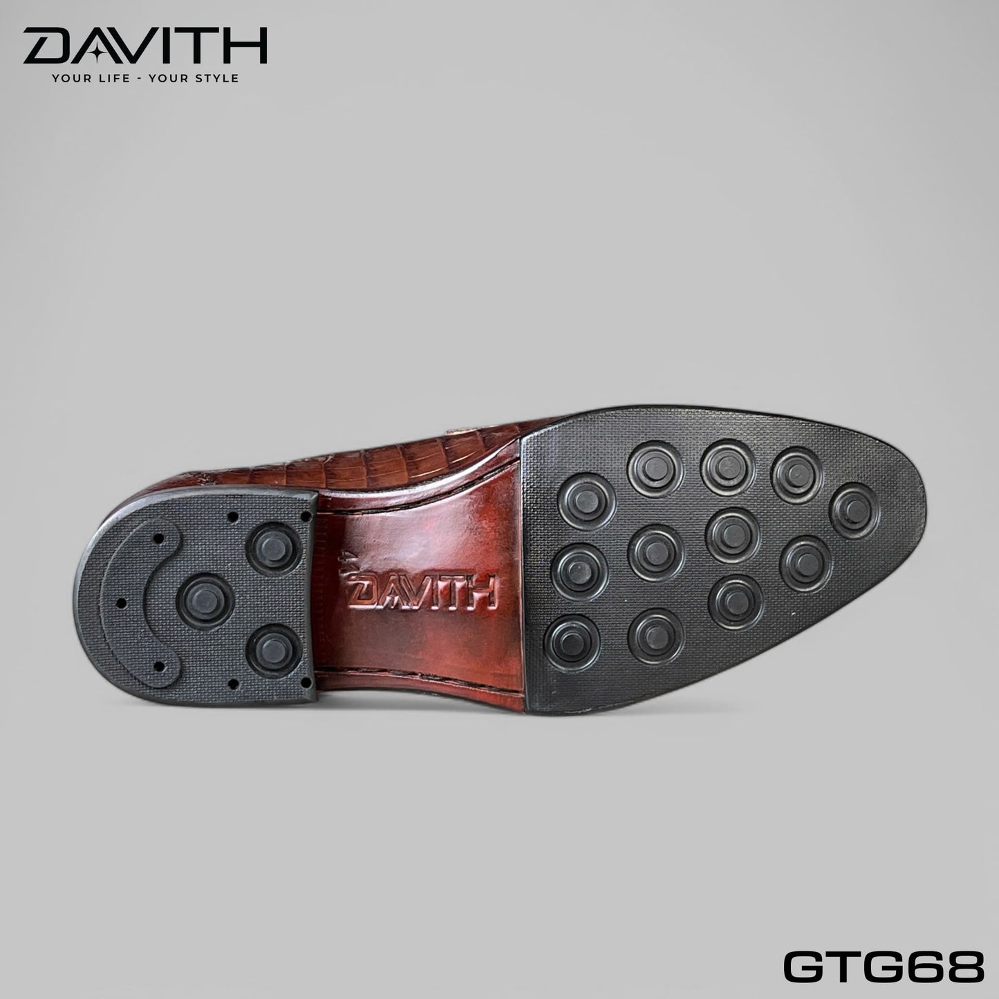 Premium Grade 1 Crocodile Hump Leather Loafer Shoes - GTG68